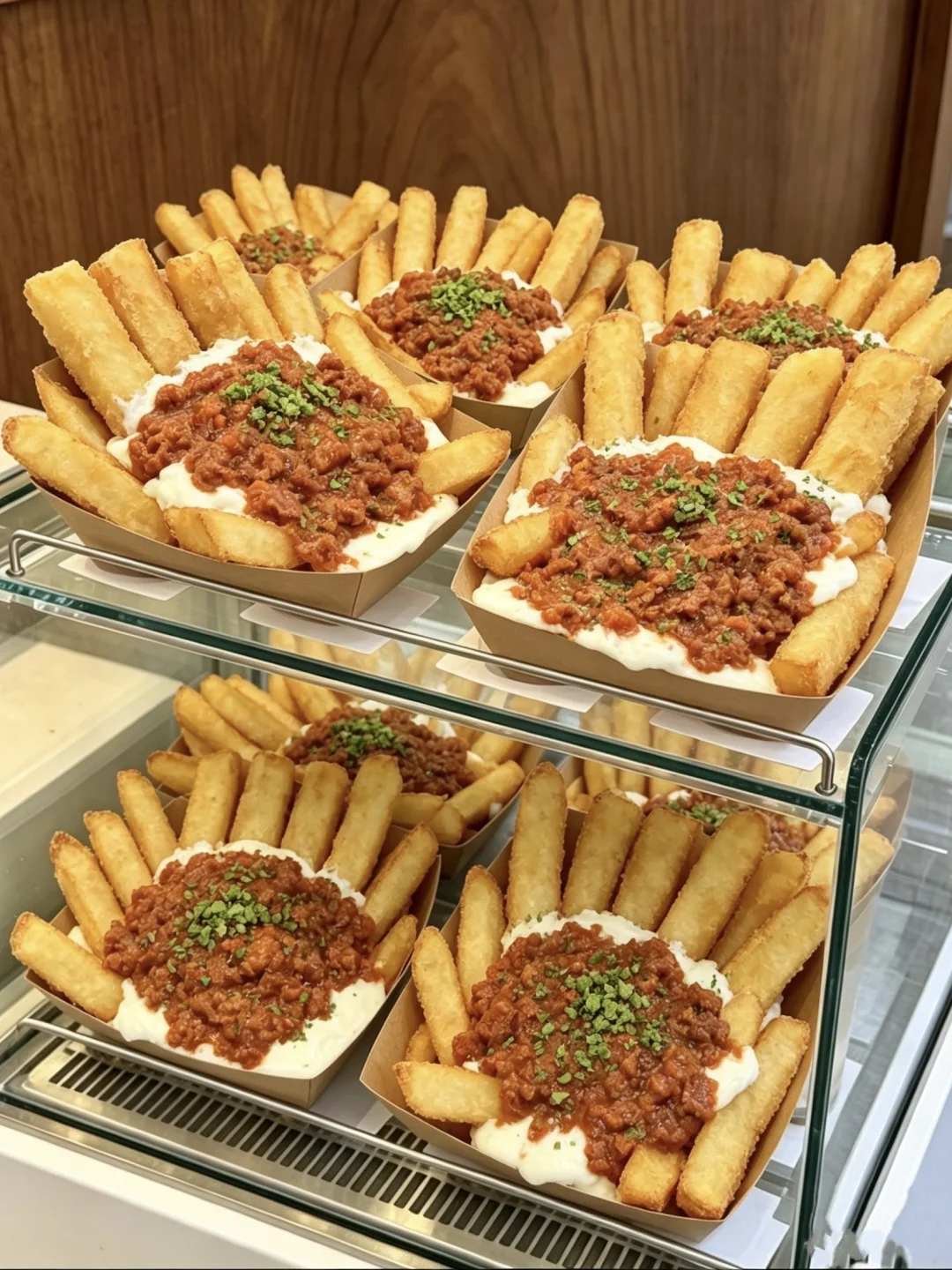 青岛也有了……top好吃的肉酱粗薯！！！