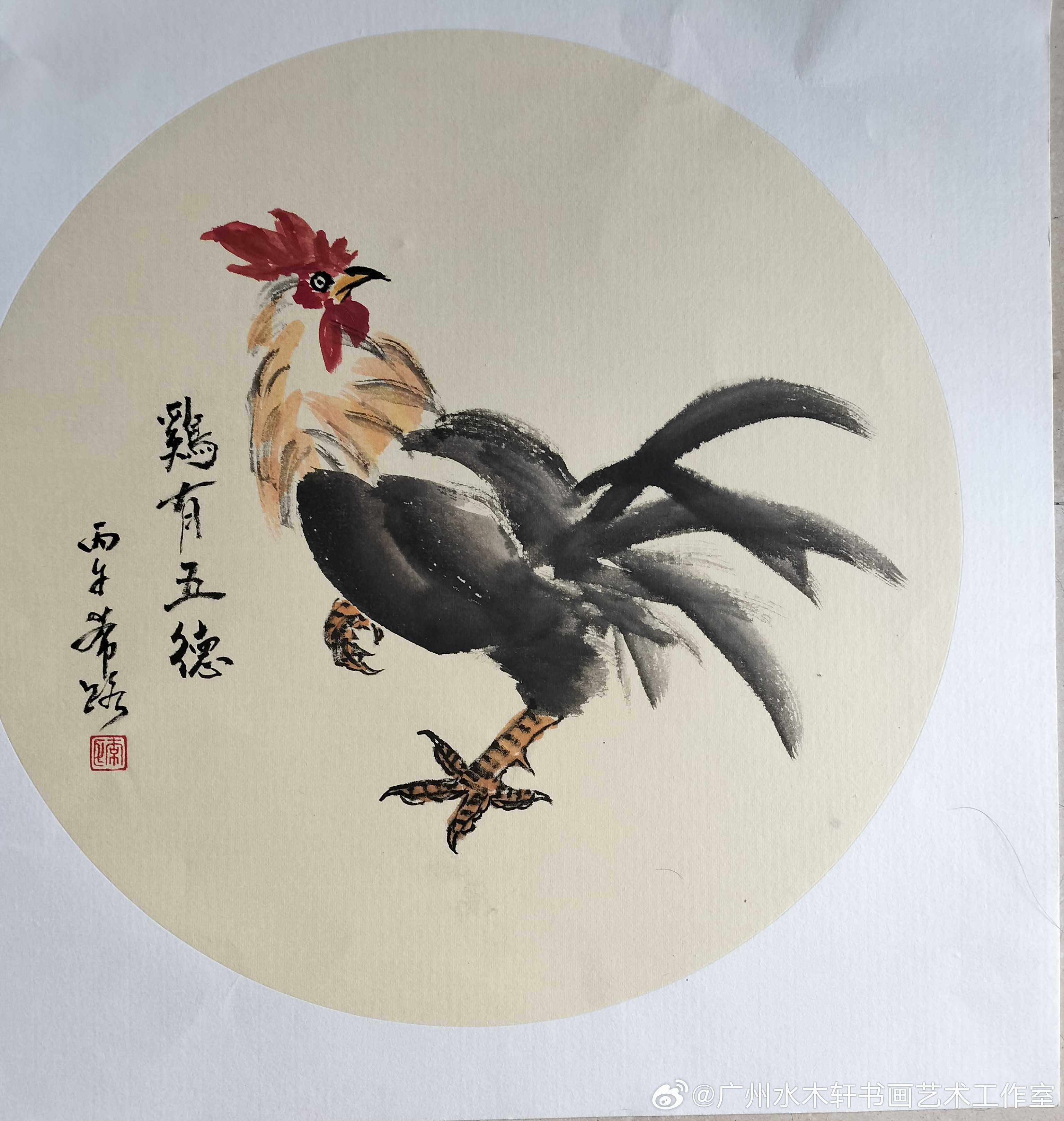 李希路老师花鸟画作品欣赏。-​​​