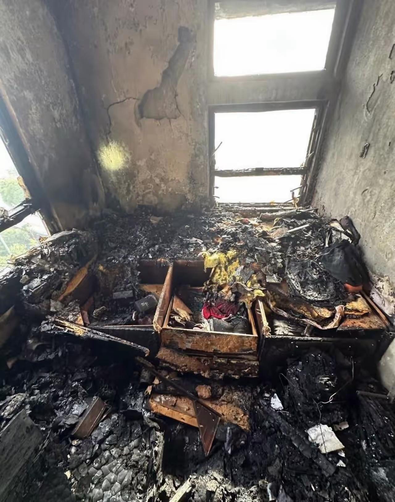 香港宏福苑火灾后的内部景象曝光，每个人看了，都会对人生有新的思考。一场大火，