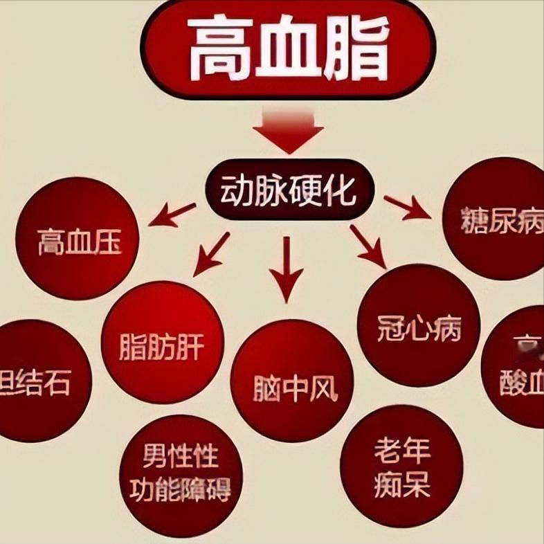 高血脂的4大危害，每一个都不能忽视！危害一：加速动脉粥样硬化这是高血脂最直