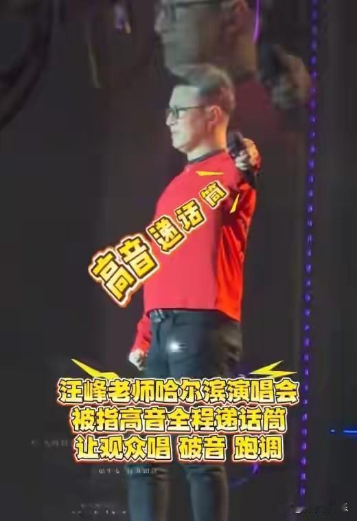 2025年10月25日，汪峰“相信未来”巡演首站落地哈尔滨，这本该是一场摇滚老炮