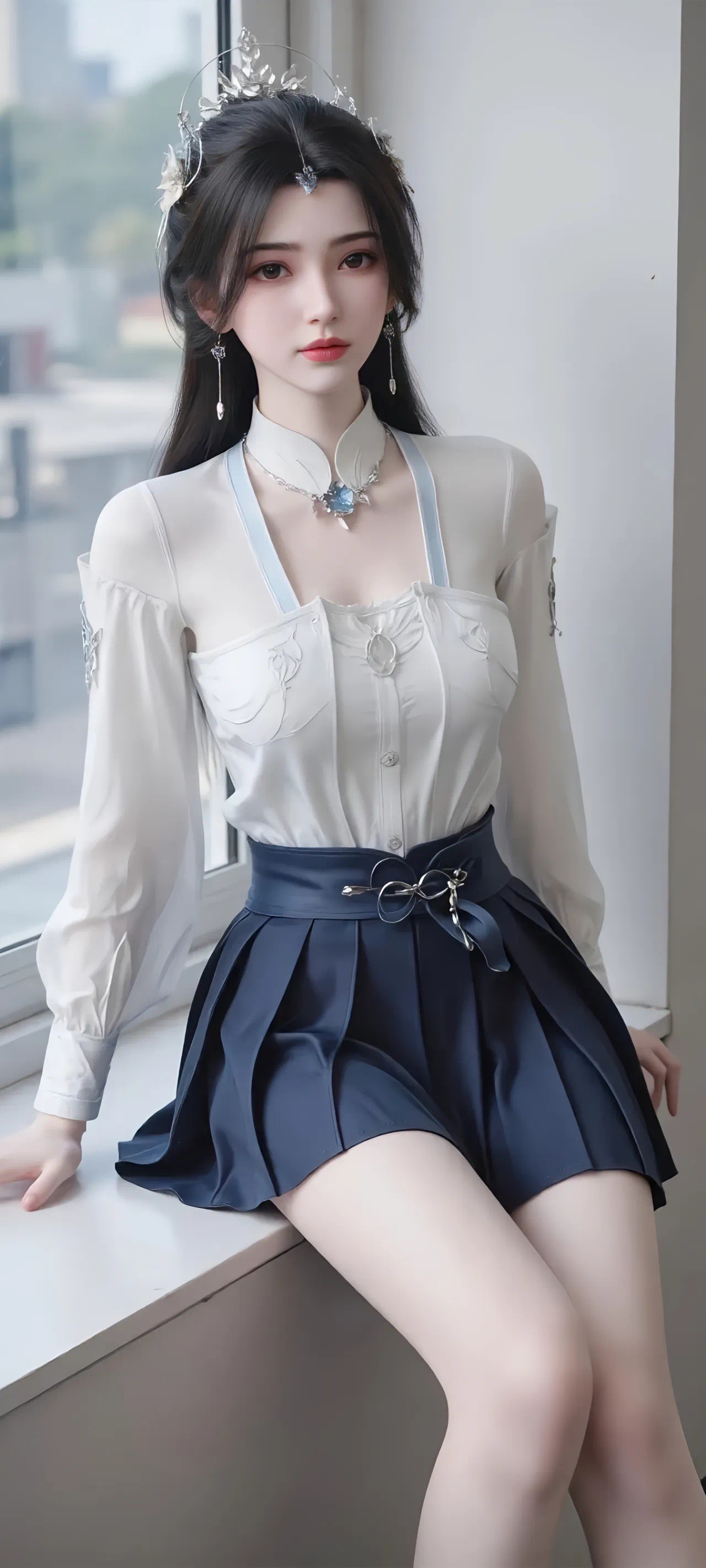 仙逆李慕婉【精致美图】小短裙的装扮，太适合婉儿的气质了！动漫星域​