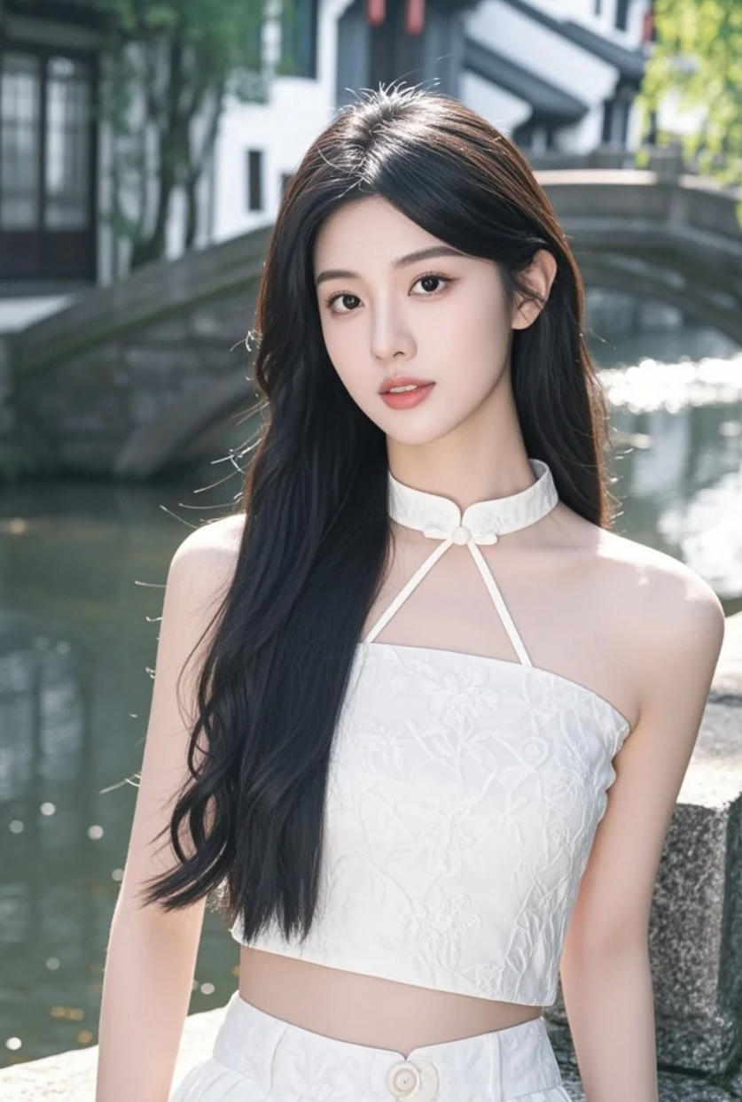 在慢下来的时光里，遇见最美的她。