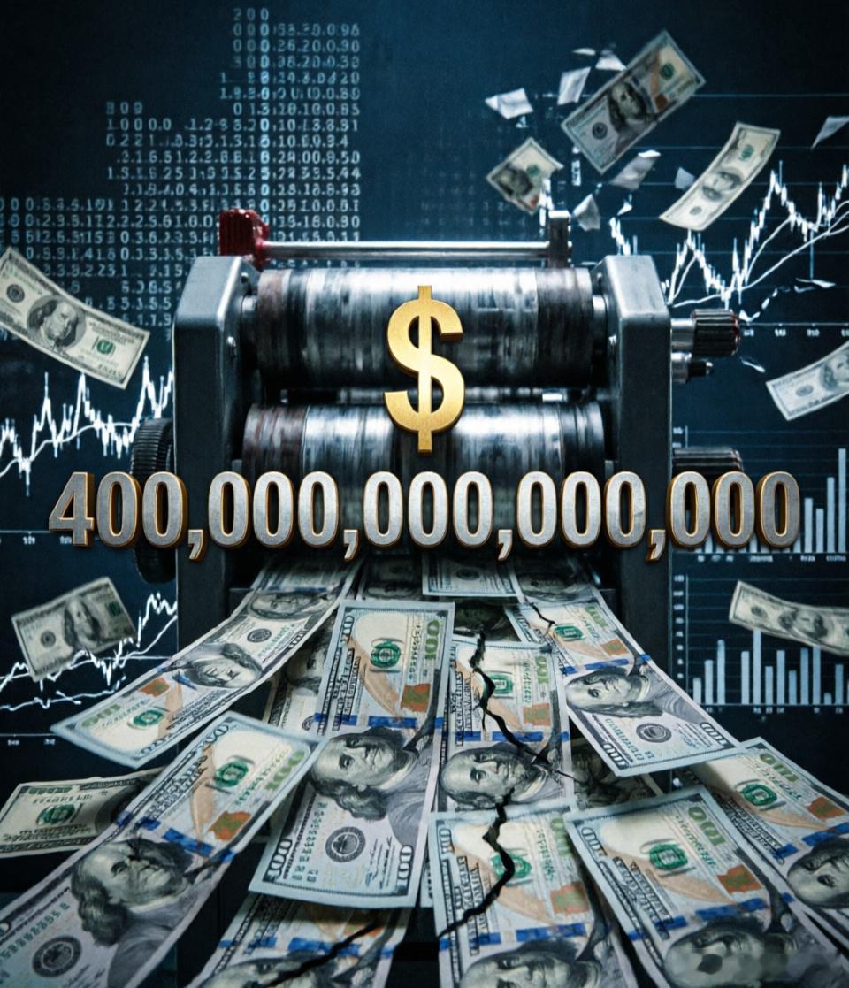 40万亿美债？这哪是发债，简直是印钞机踩到底！9月继续发新债，回购翻倍也只是“左
