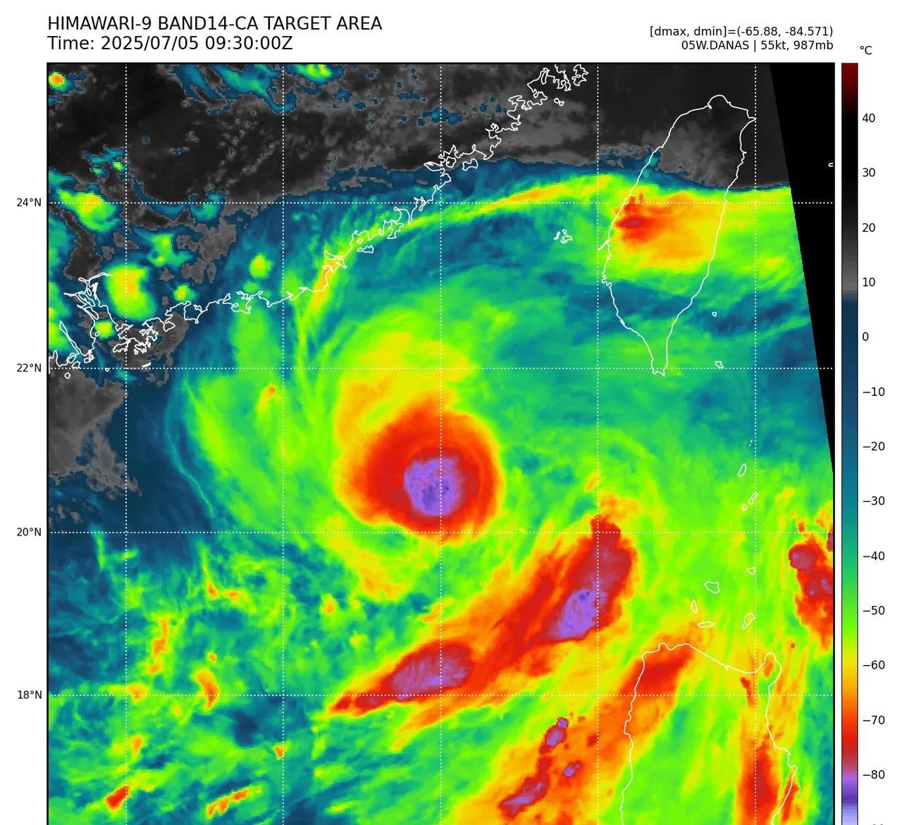降温的好台风来了？4号台风“丹娜丝”最强可达台风级分析：登陆浙江后进入内陆！