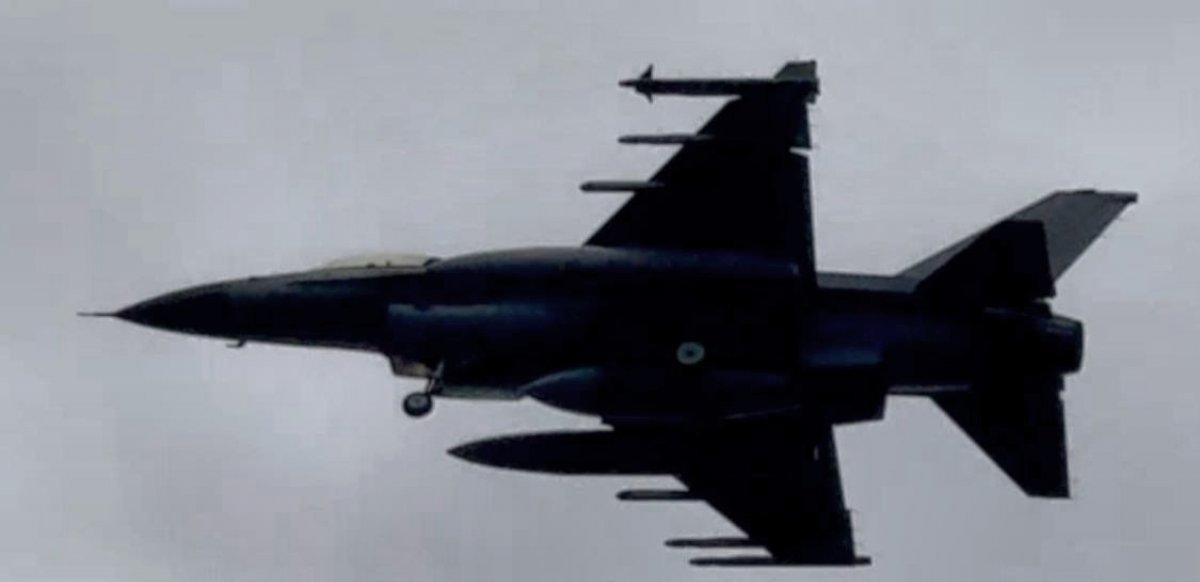 乌克兰F-16用AIM-9导弹击落5架俄无人机！乌克兰F-16飞机在2025年