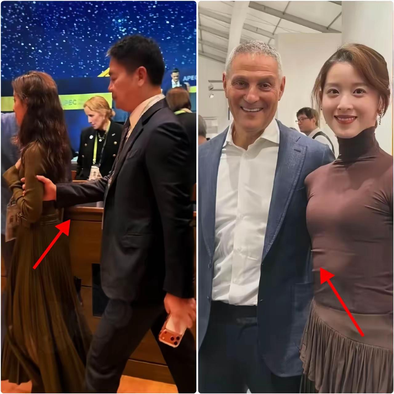 现在最委屈的人,真得算刘强东一个!好不容易借着韩国峰会能跟章泽天凑上同框,