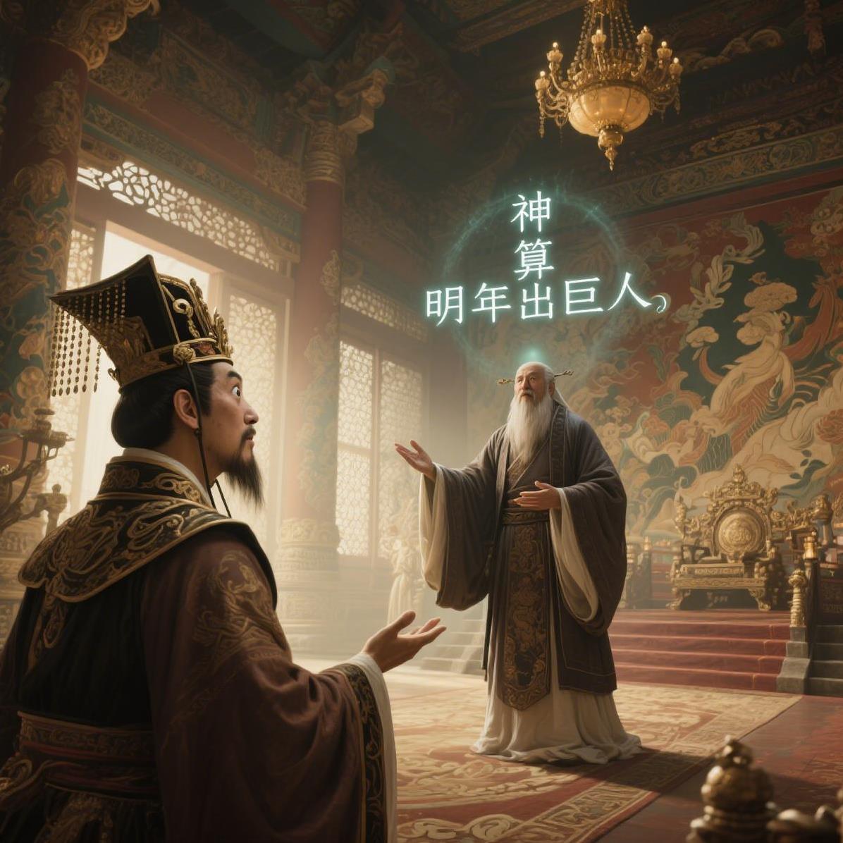 现代算命先生说“你要发财”，南朝宋“神算”预言“明年出巨人”，皇帝竟用木