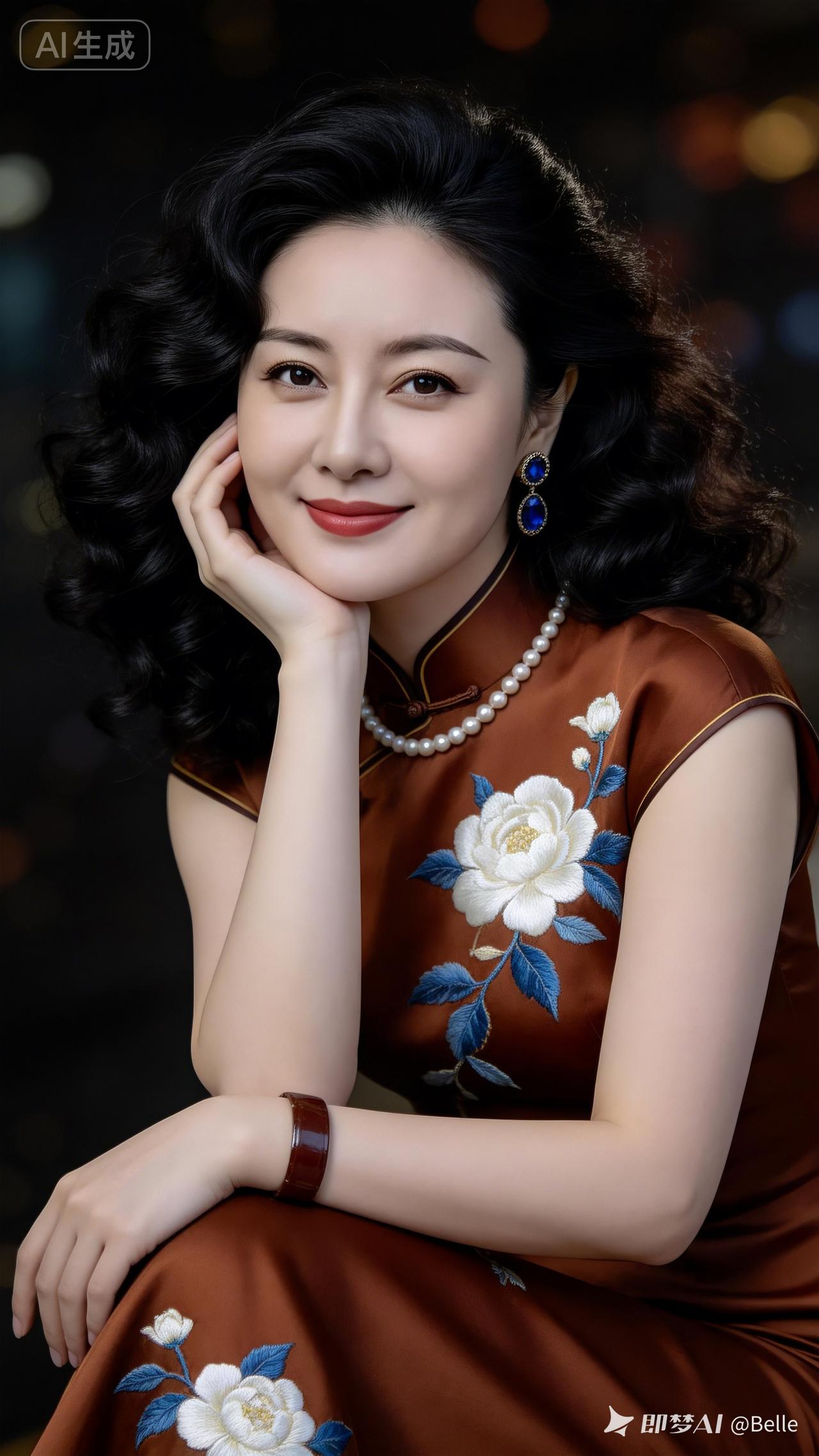 优雅东方美人，复古旗袍，韵味十足！