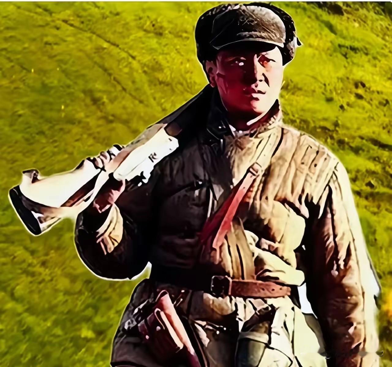 1951年，朝鲜大水洞战场，17岁的志愿军战士常同茂被两名美军死死拽住胳膊。“抓