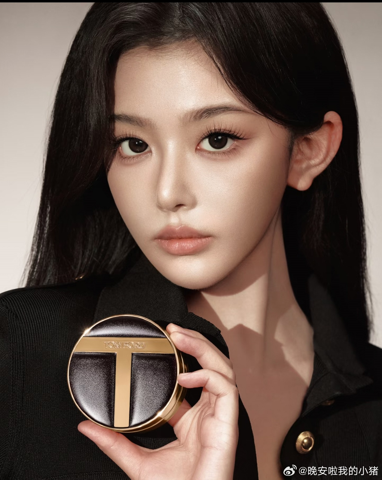 孔雪儿TF美妆推广大片来了