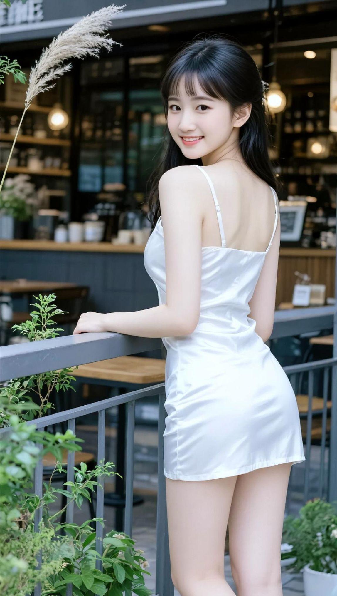 AI冷艳少女写真