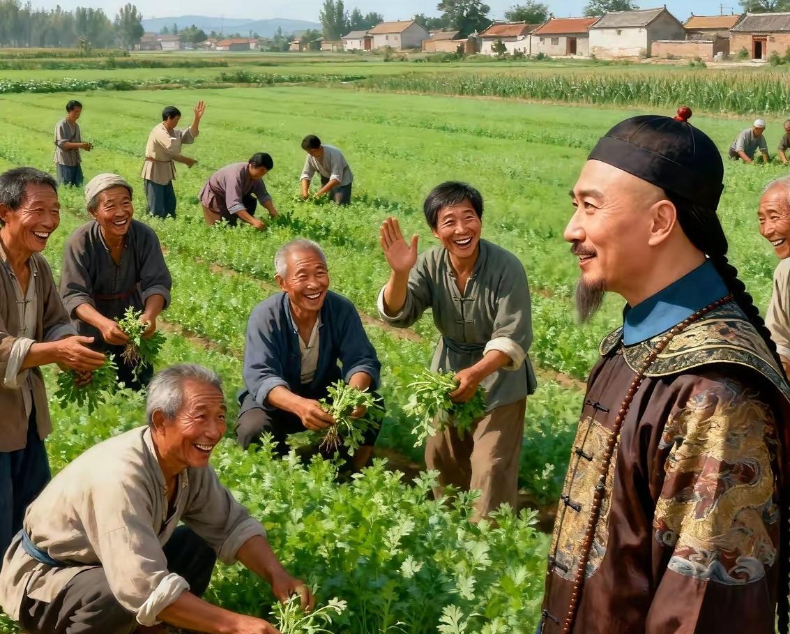雍正私访，撞见知县不办公却在后院种菜，勃然大怒！李修德手指菜园说出三字，雍正转怒