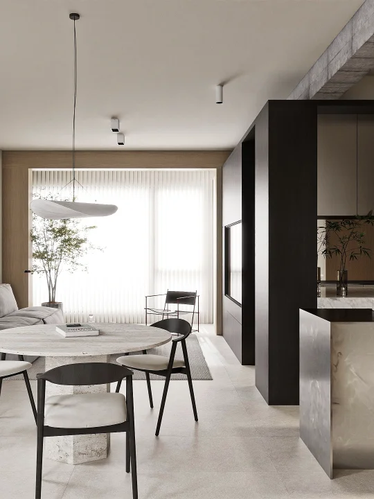 LM DESIGN | 南北通透 四面流动 150m²的家