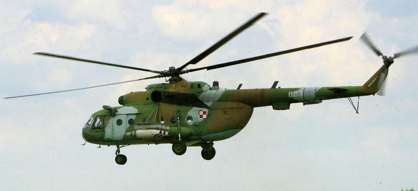 每天认识一件兵器俄罗斯Mi-8“河马”运输直升机Mi-8是苏联米里设计局研制的