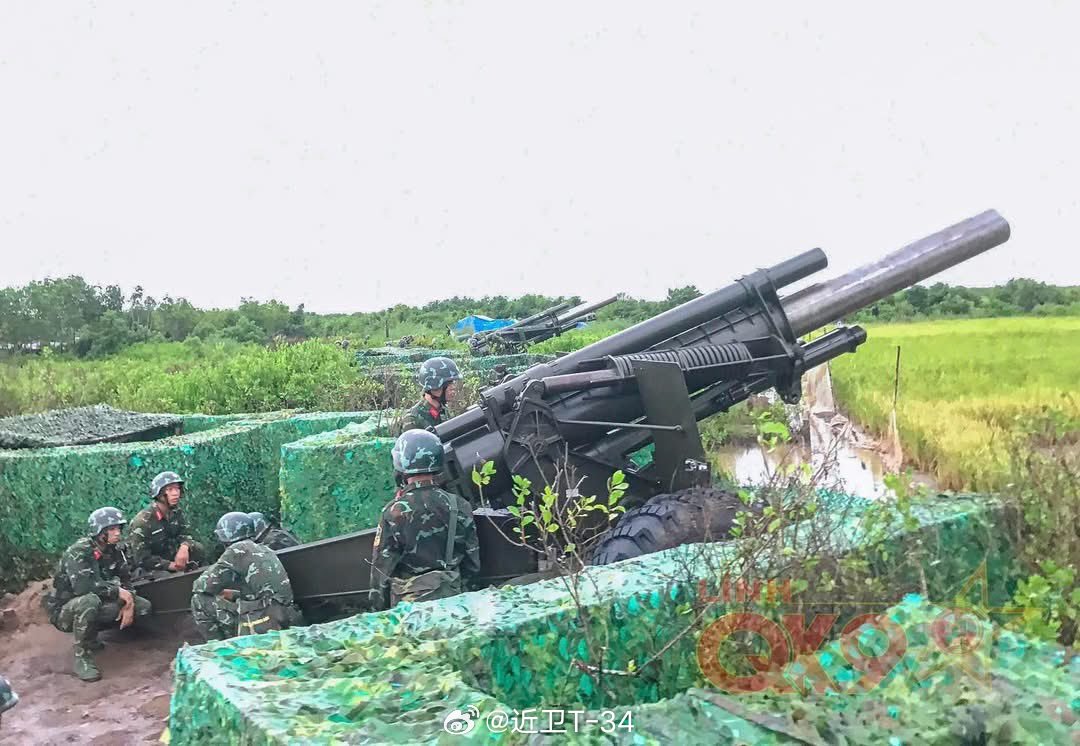 越南军队的M114155毫米榴弹炮#烽火问鼎计划#​