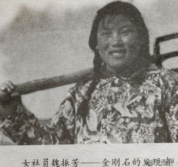 1977年12月21日，临沂姑娘魏振芳在田间挖茅草，突然从茅草里滚出一块鸡蛋黄大