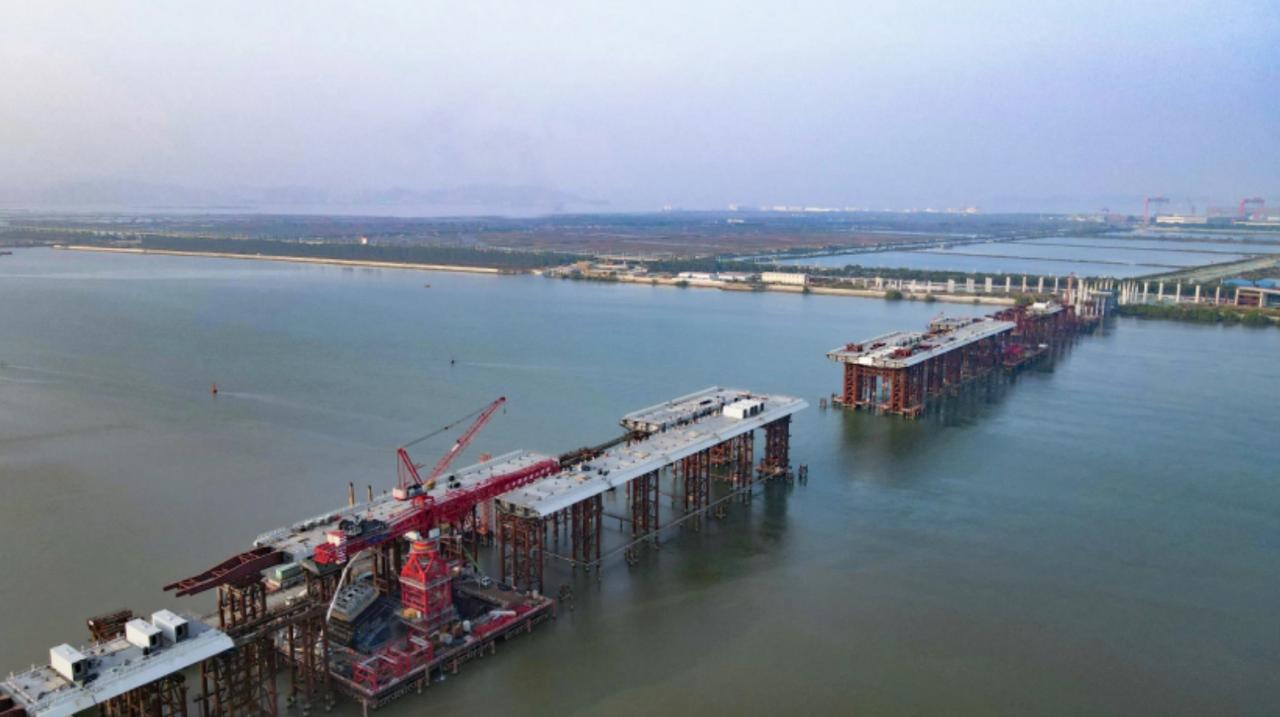 【万龙大桥建设新进展！】万龙大桥建设迎来好消息！来自中铁宝桥的消息，广州万龙大桥