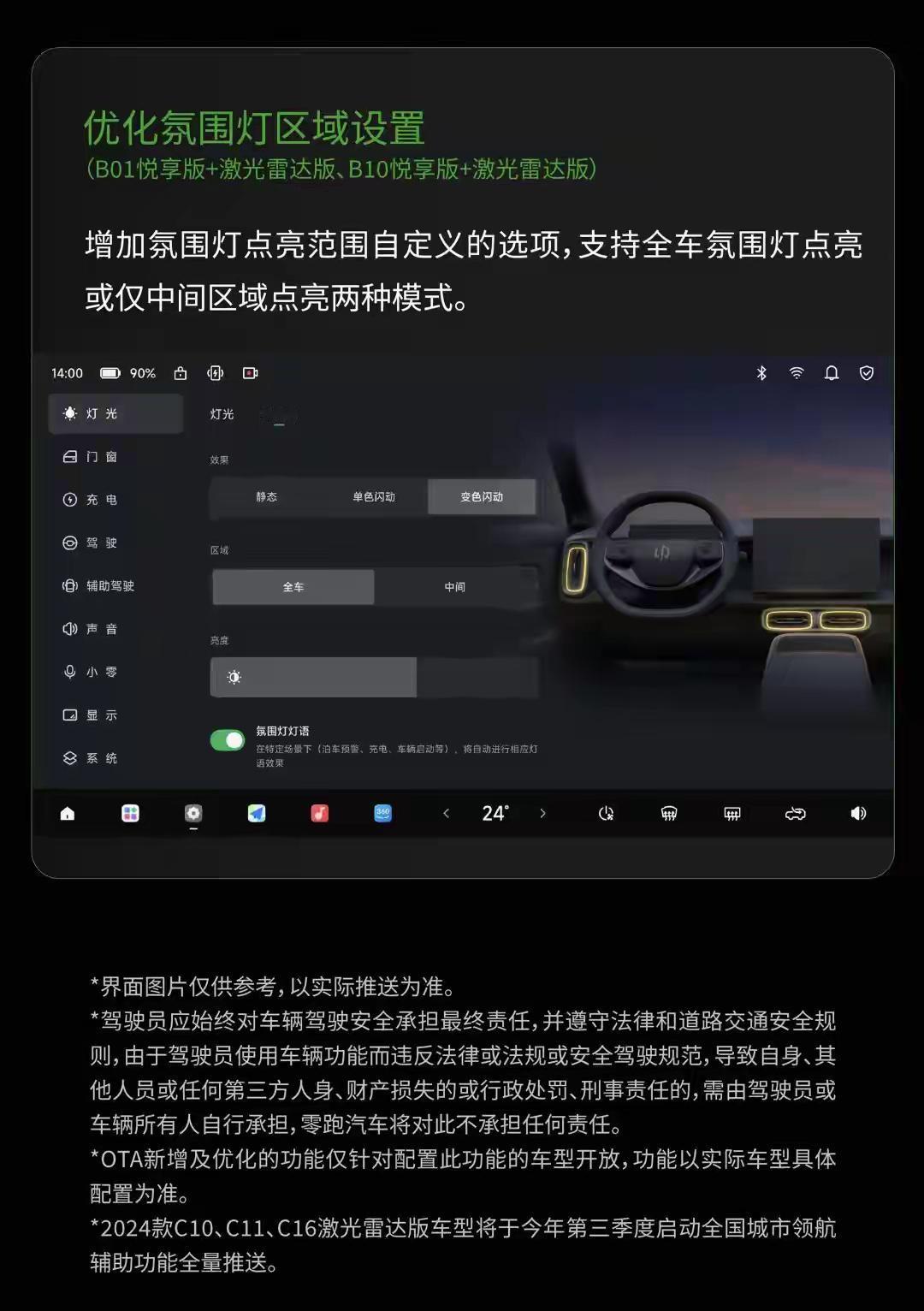 【零跑搞大事！新一轮OTA全推送】要说零跑这牌子，这些年真是闷声干大事的主。这