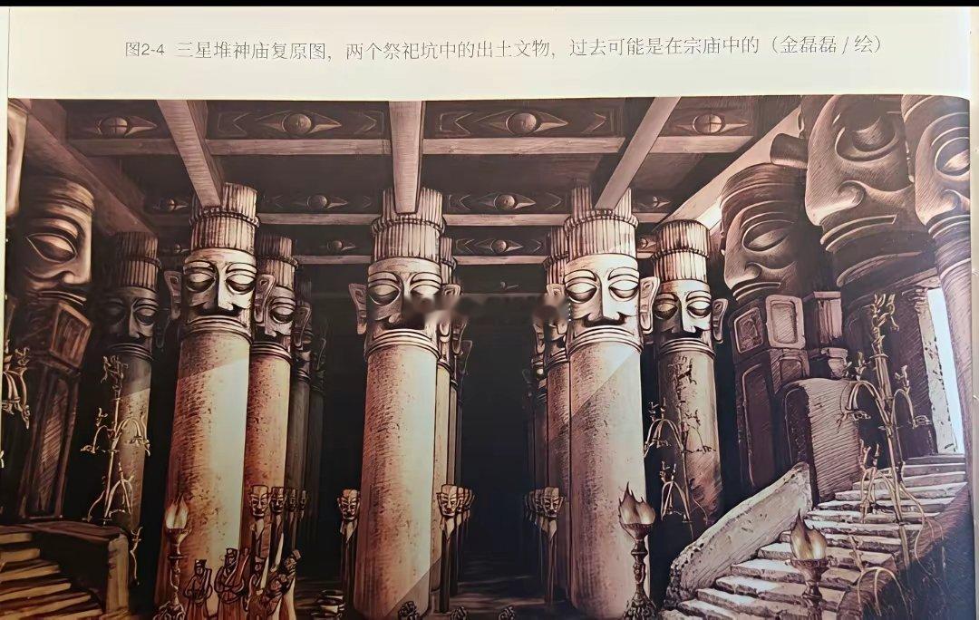 三星堆的纵目大面具有可能是这样用的，我们真是对古代中国缺乏了解和想象呀