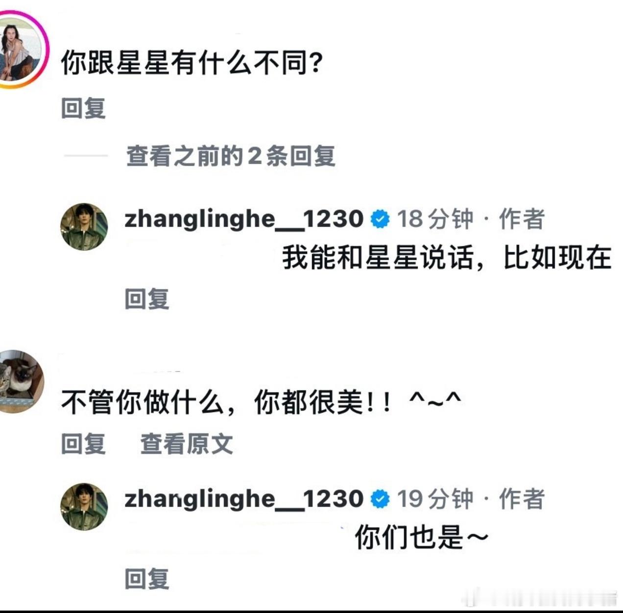 张凌赫归鸾杀青逆应援，总是做的比说的多🥺🥺