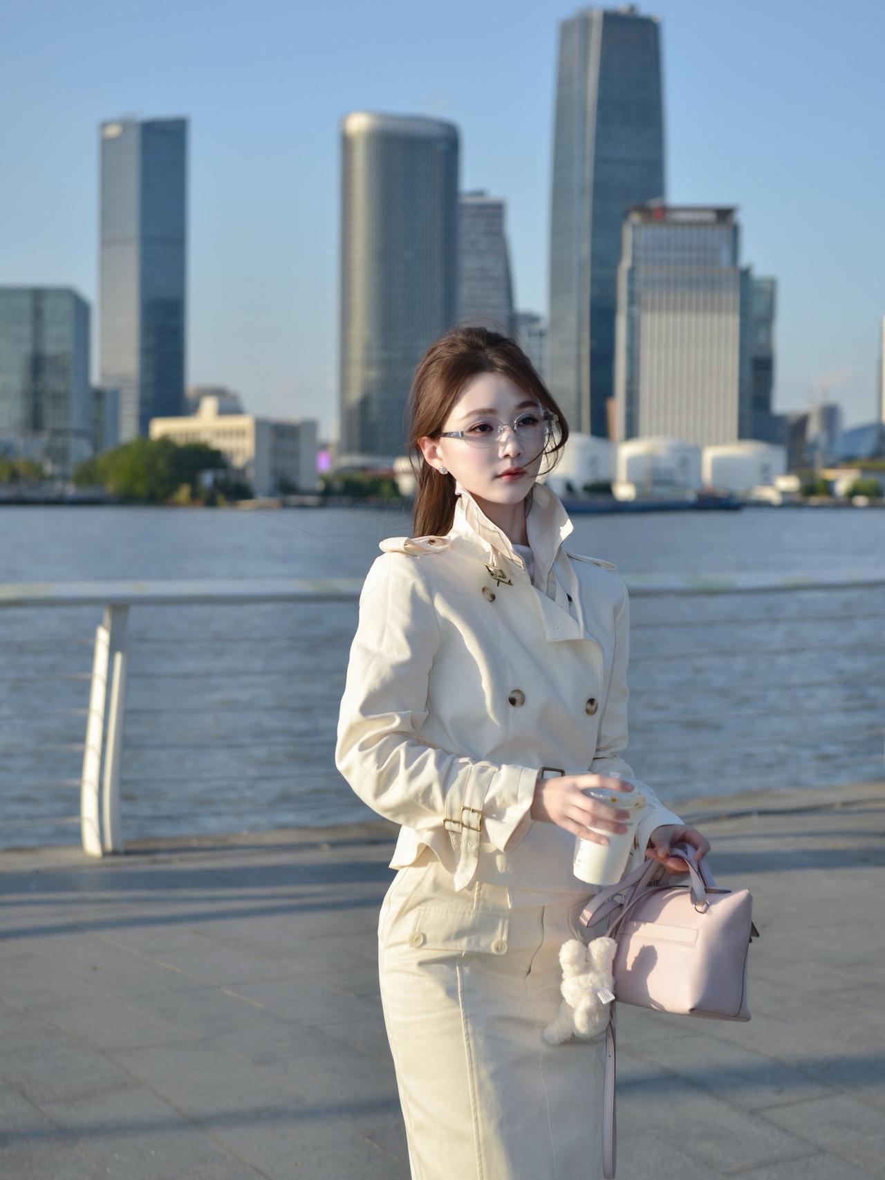 秋意浓氛围感高雅气质美女高级感御姐