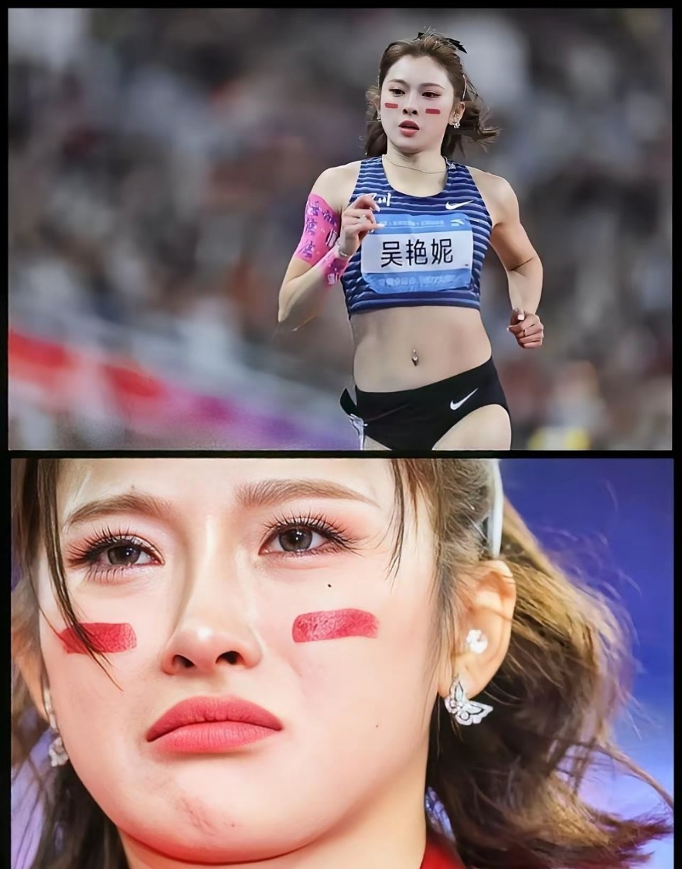 我开始有点理解吴燕妮了，她这么好强又爱美的女人，每次比赛前都是精心打扮，为的就