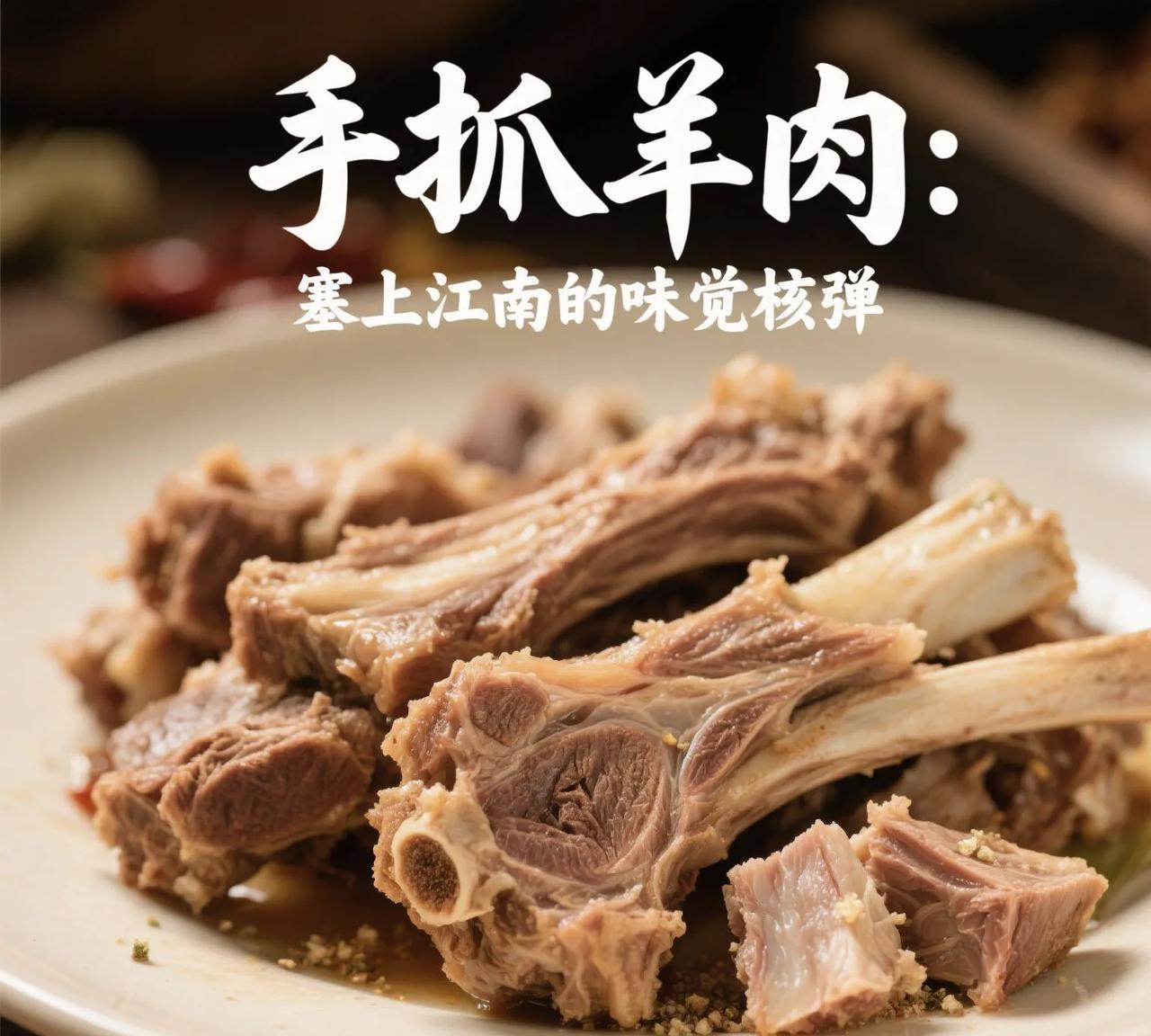手抓羊肉：塞上江南的味觉核弹一、【千年丝路淬炼的羊脂玉】掀开银川老毛手抓那铸