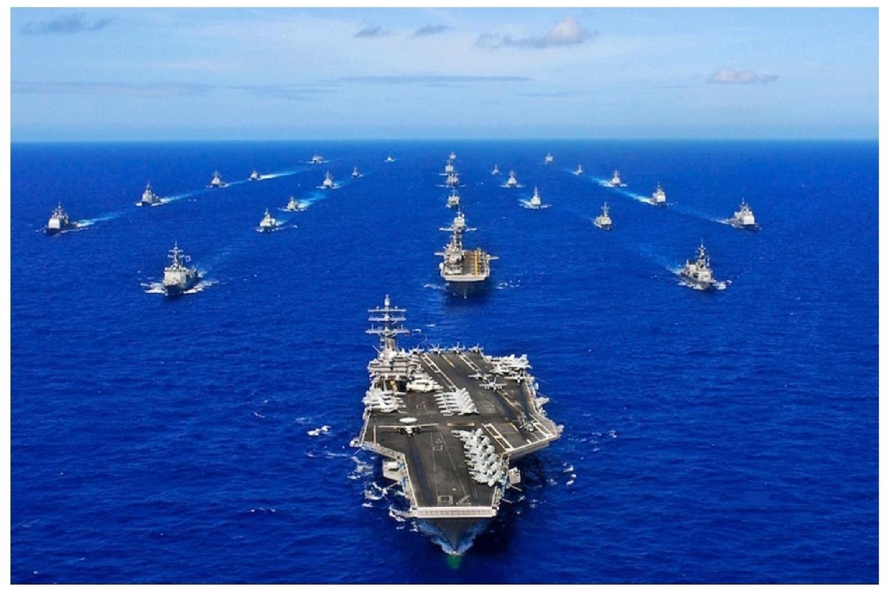 鉴于目前中东的局势，咱们来看一看美军航母现在都在哪里，都处于什么状态。1.尼