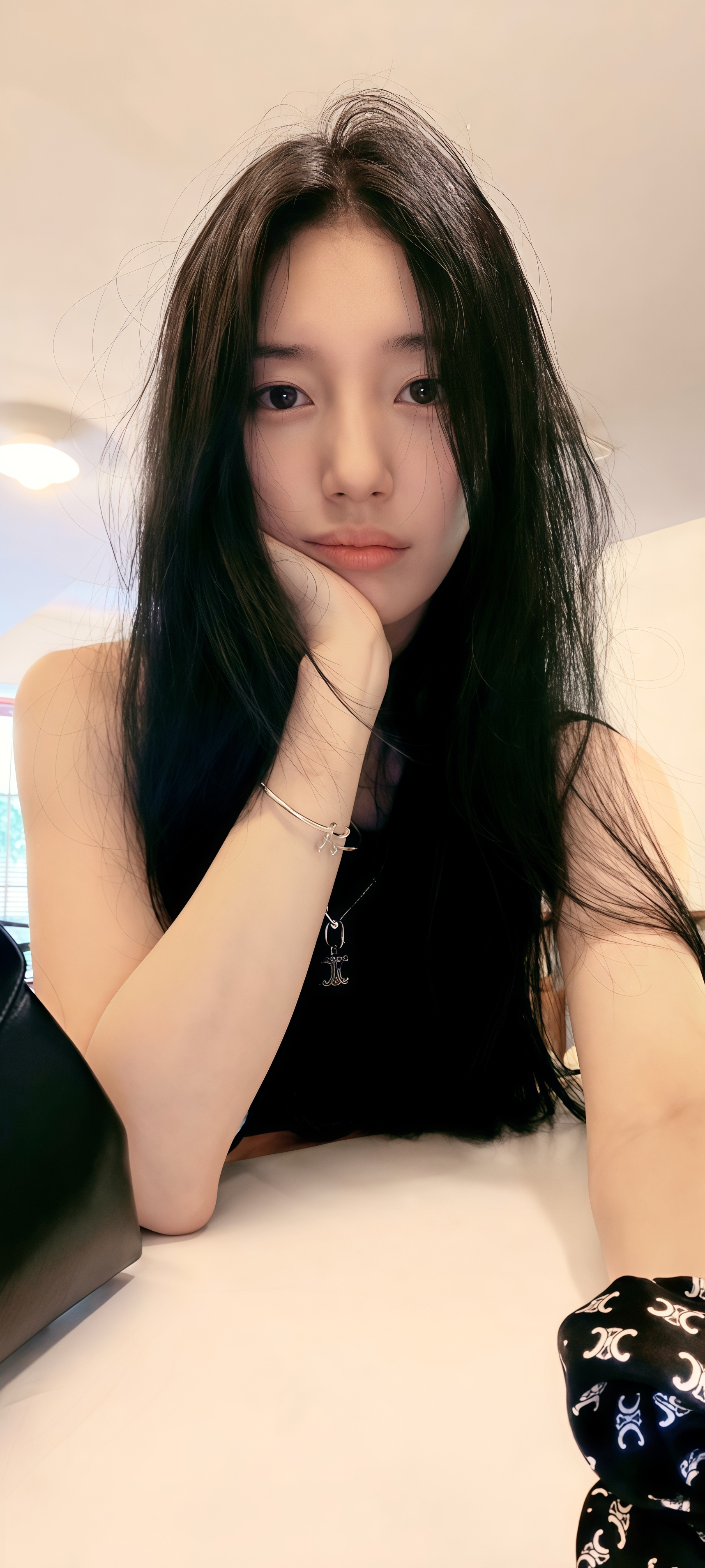 裴秀智日常风壁纸更新女神好权威的素颜啊啊！