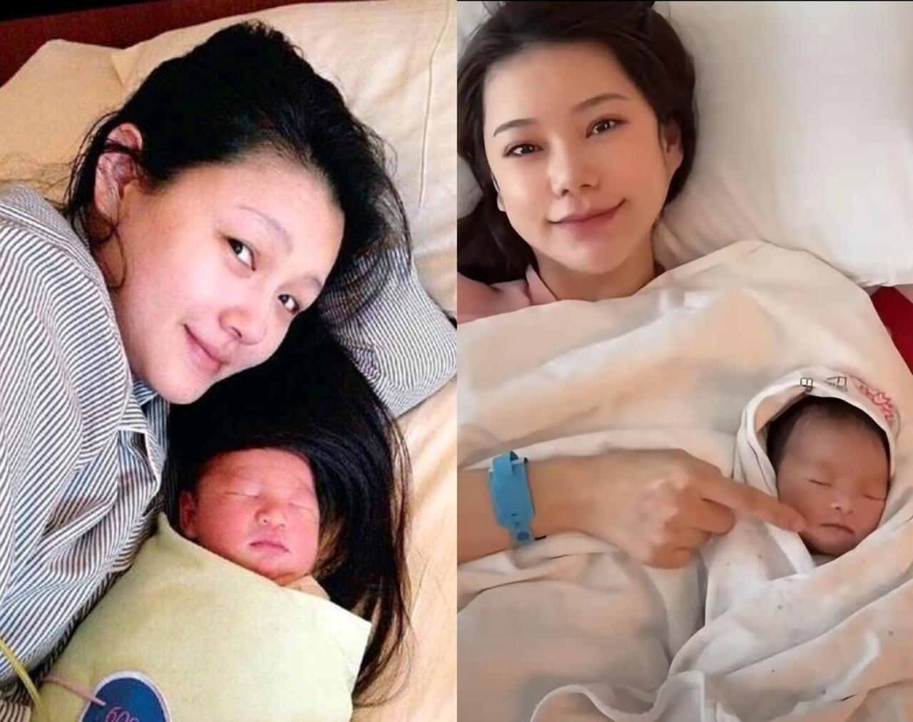 现在很多人拿大S生完儿子的照片，和马晓梅生完儿子的照片做对比，不少人都说汪小菲的