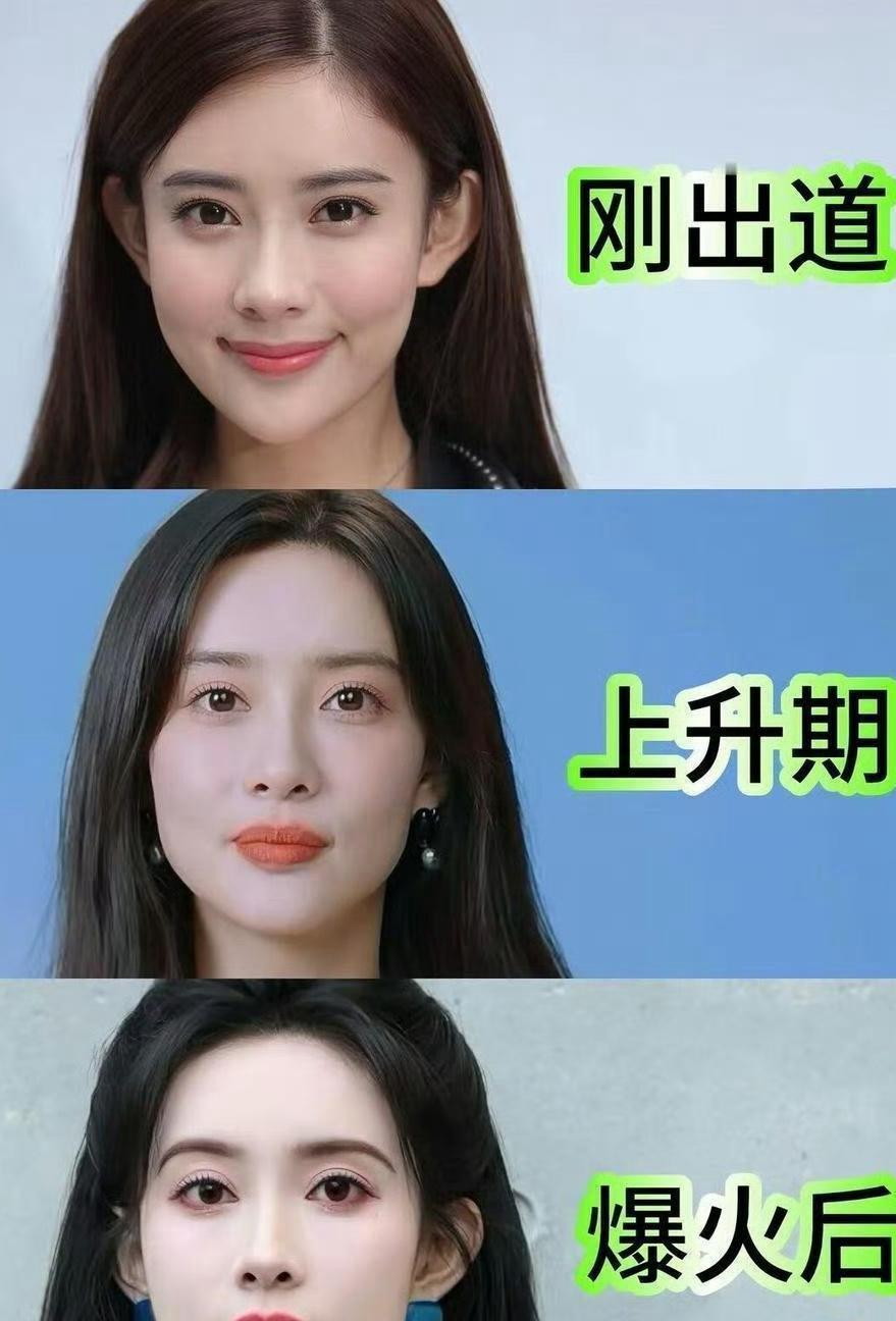 经常出演爆剧的朋友们都知道爆了真的可以改变一个人的长相，爆剧就是一个演员最好的医