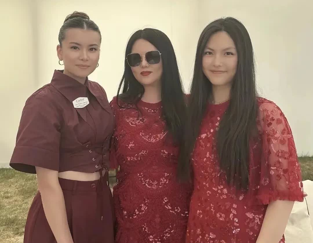天呐，李湘把王诗龄养的好壮啊？女孩子真的还是不要太壮比较好。李湘自己壮也就算了，