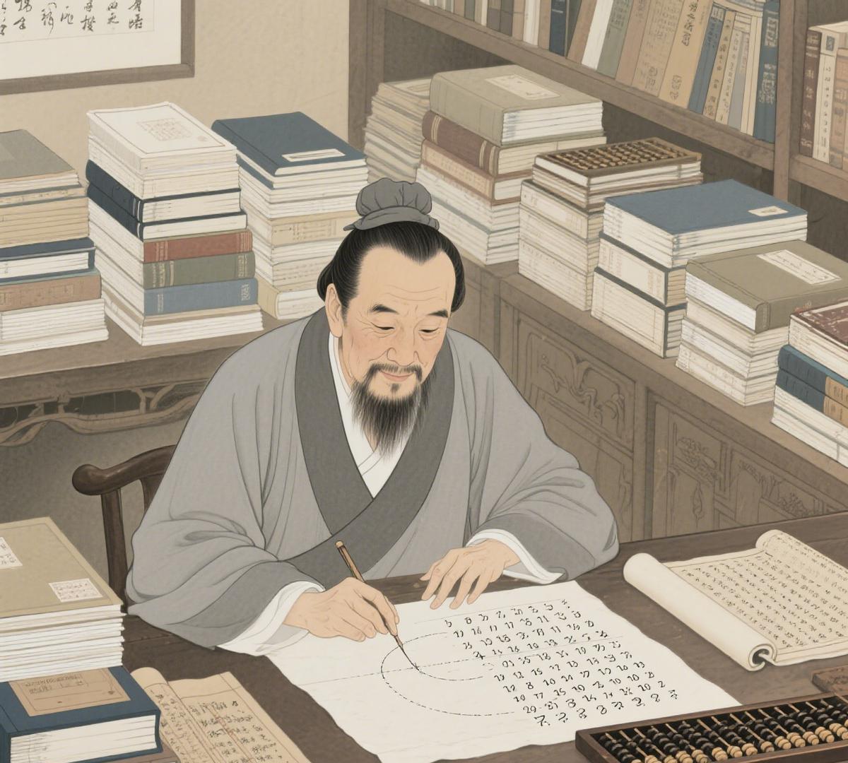 南朝最牛科学家：算出圆周率还早“千里船”，皇帝却总问：啥时候能打胜仗当祖冲之