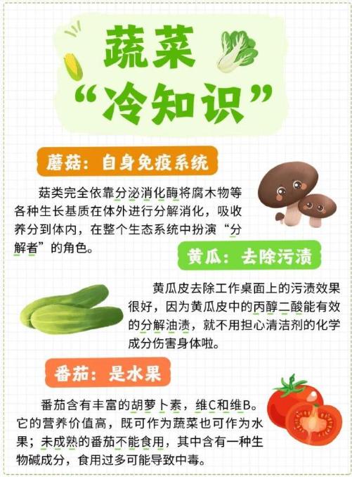 这些蔬菜冷知识太颠覆认知很多人第一个就猜错蔬菜界藏着不少冷知识，看完刷新你