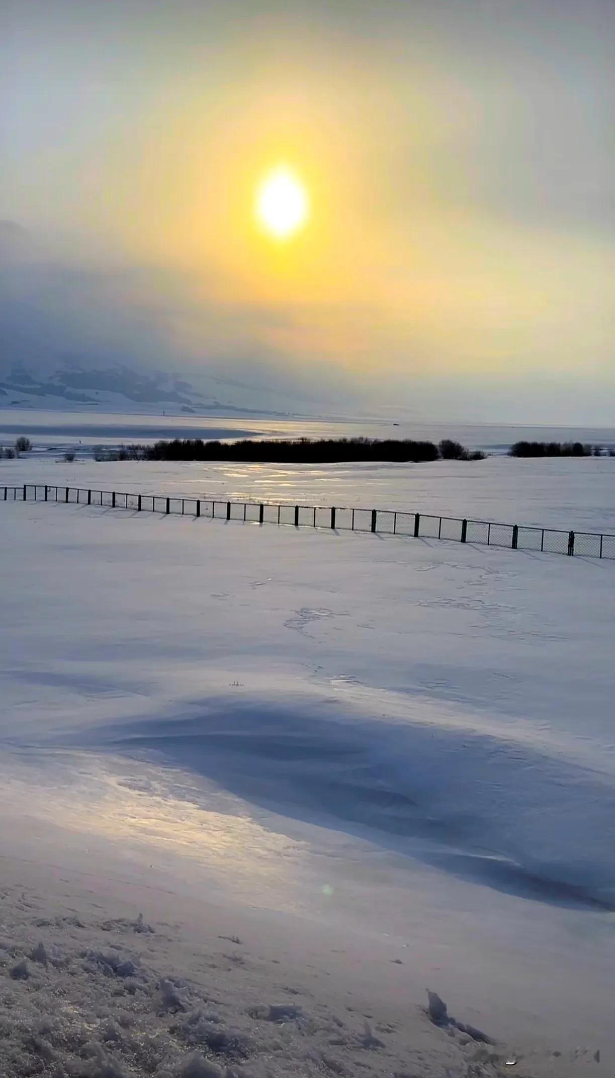 求一张唯美的雪景照片