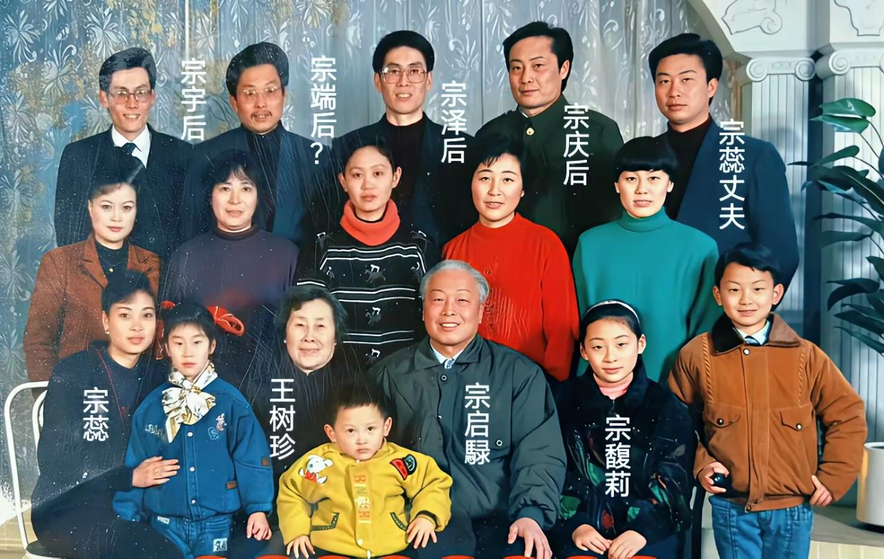 这张相片能看出什么问题？第一，宗泽后在家族中的地位不一般！虽然站在第三排，可他在
