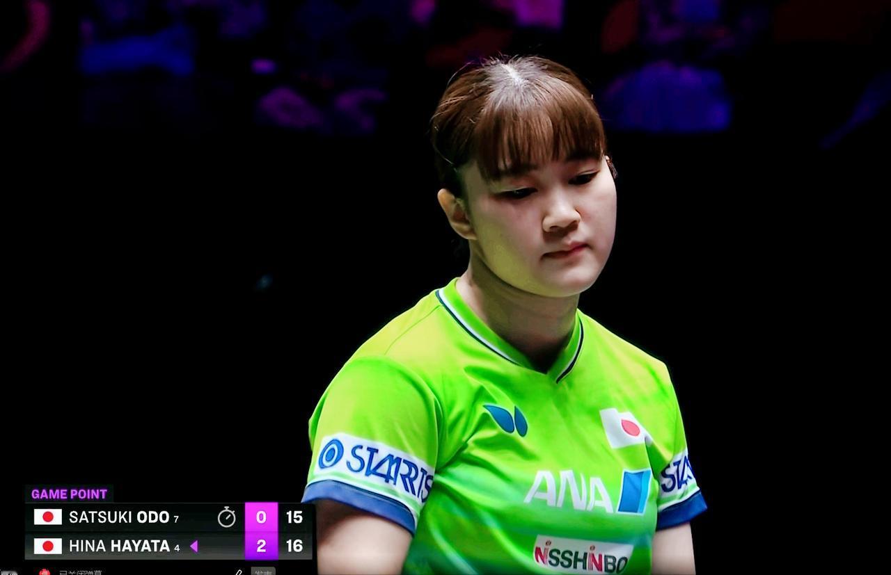 早田希娜早就被孙颖莎打出了模版，为何还能4:1拿下大藤沙月？澳门冠军赛1/4