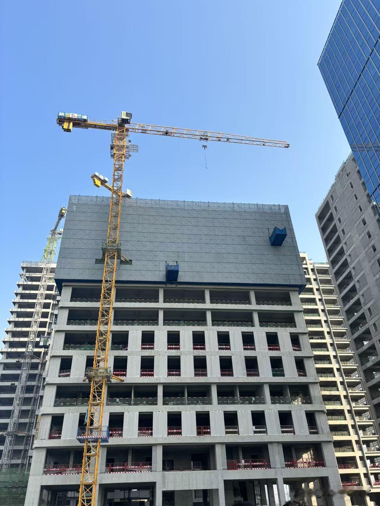 西安高新区软件园浪潮西北总部建设进度条再次刷新浪潮西北总部项目总建筑面积