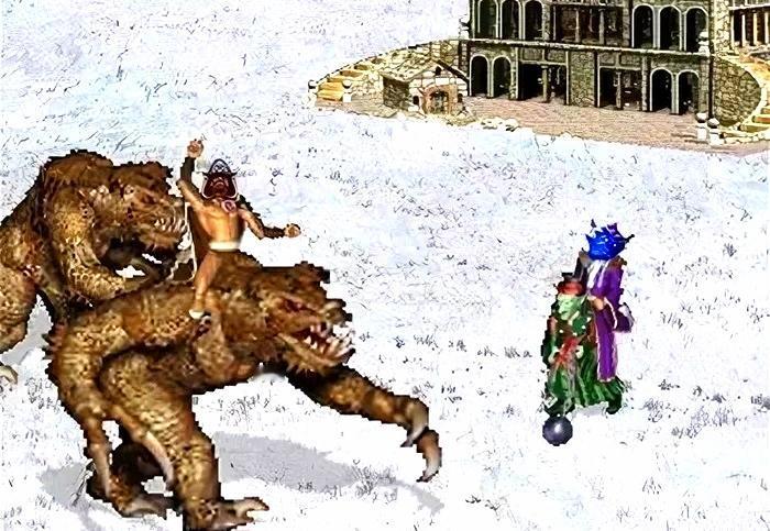 《英雄无敌3》罗德哈特、莉娜和索姆拉是真神！ 最近沉迷深渊号角的《熔火之心》