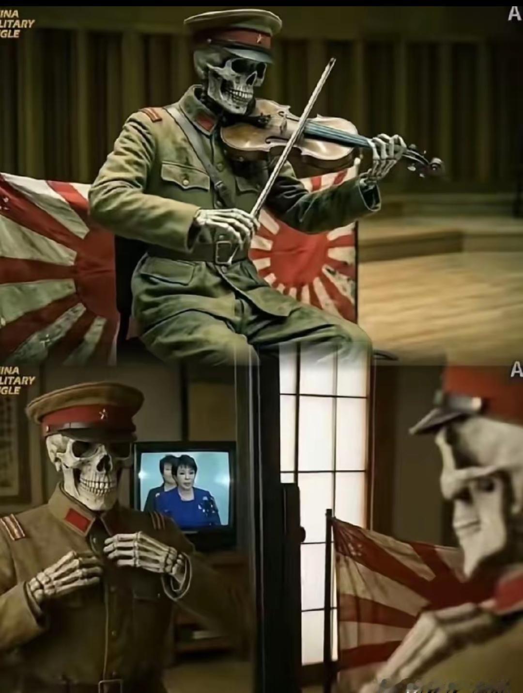 谁都没想到，官媒也能玩得这么犀利又高级！4月25日，中国军号在外网悄悄放大招，一