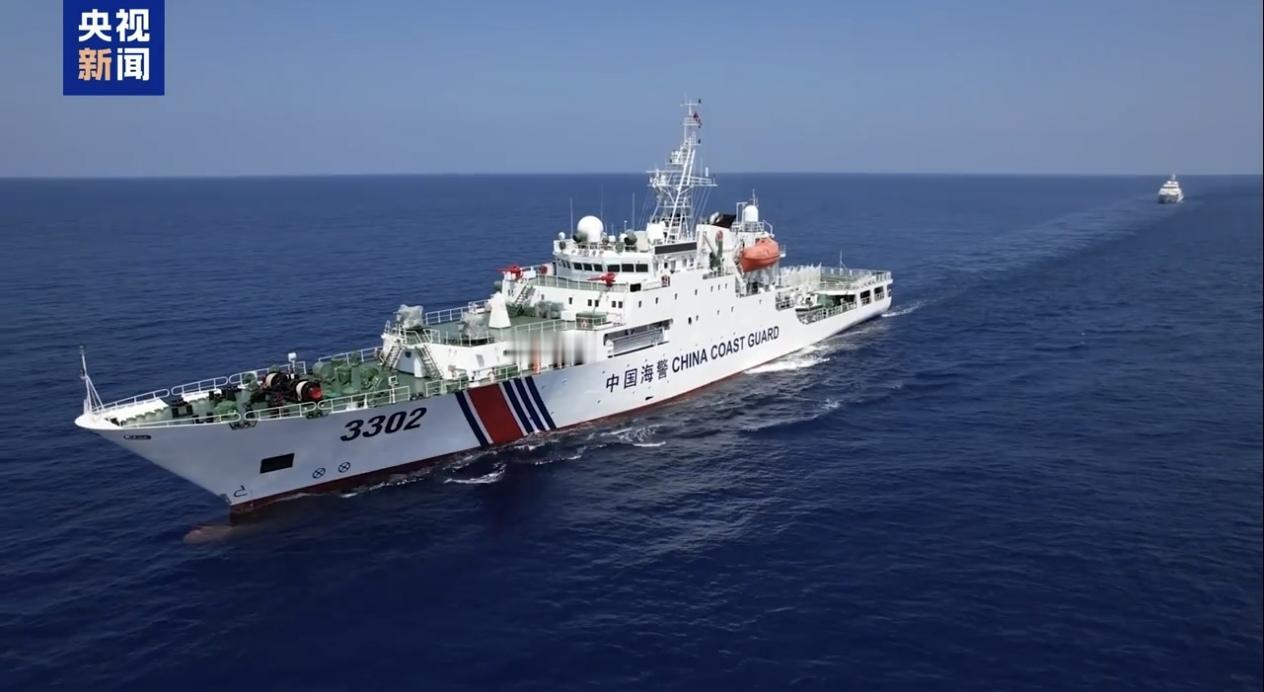果断亮剑，就是冲着菲律宾、日本去的！就在6月1日，中国海警岱山舰编队突然现身台岛