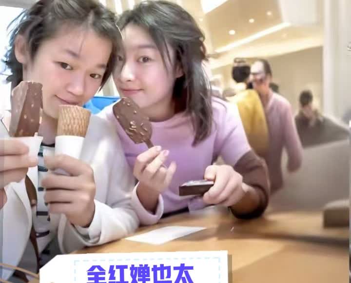 哗！好久不见的全红婵变得这么美了，这头发造型真好看，妥妥的美少女。看起来