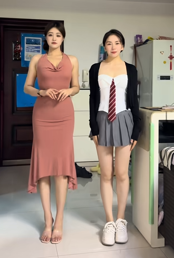 哈哈今天和我嫂子互换衣服