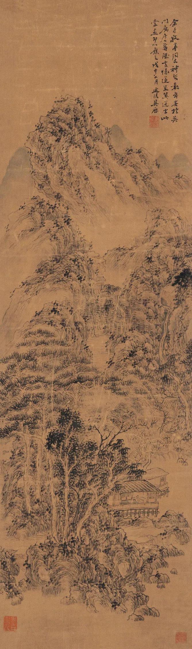 在清代画坛群星璀璨的星河中，吴历（1632—1718）以独特的艺术风貌独树一帜。