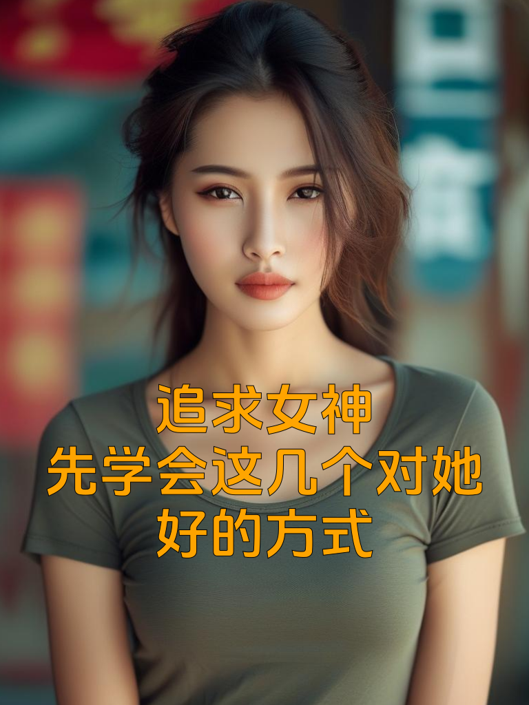 追求女神，先学会这几个对她好的方式