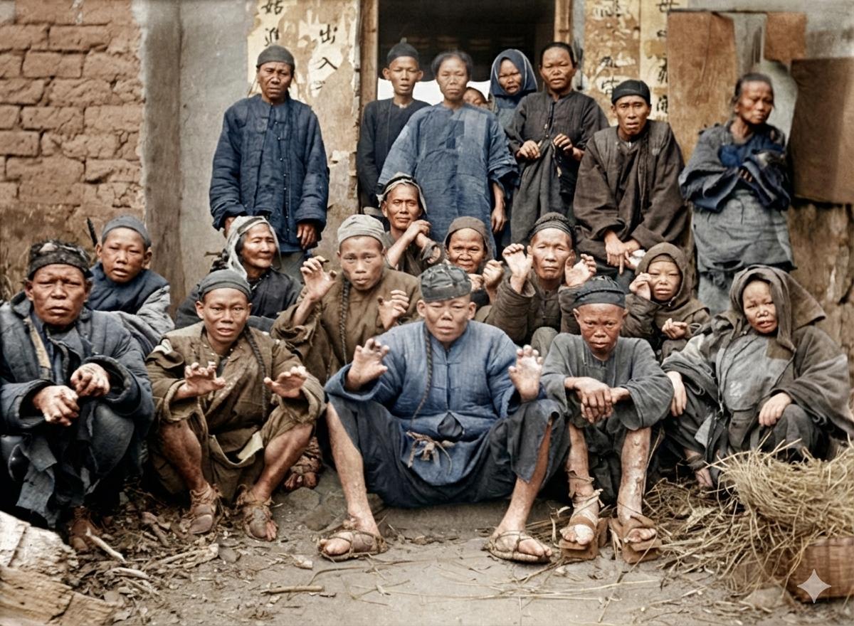 这张照片是由美国长老会传教医生威廉·哈维·杜布森，于1900-1920年间在广东