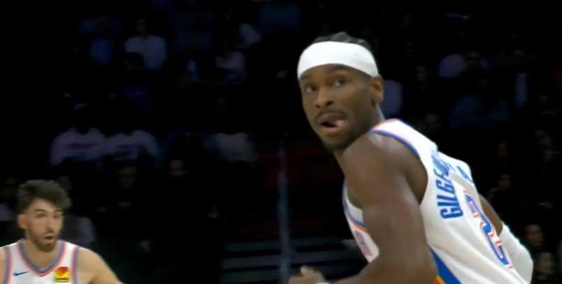 雷霆超级巨星亚历山大真是虽败犹荣！虽然今天雷霆在客场以120：122惜败于热火，