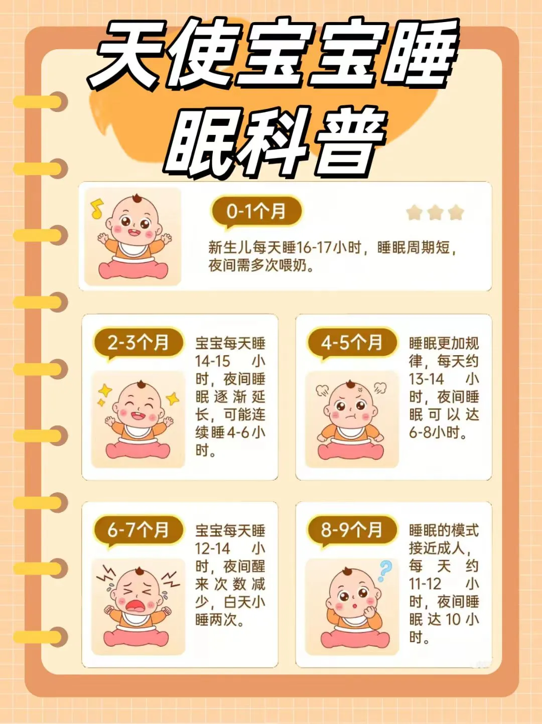 宝宝睡整觉秘诀来啦！新手爸妈速速码住！