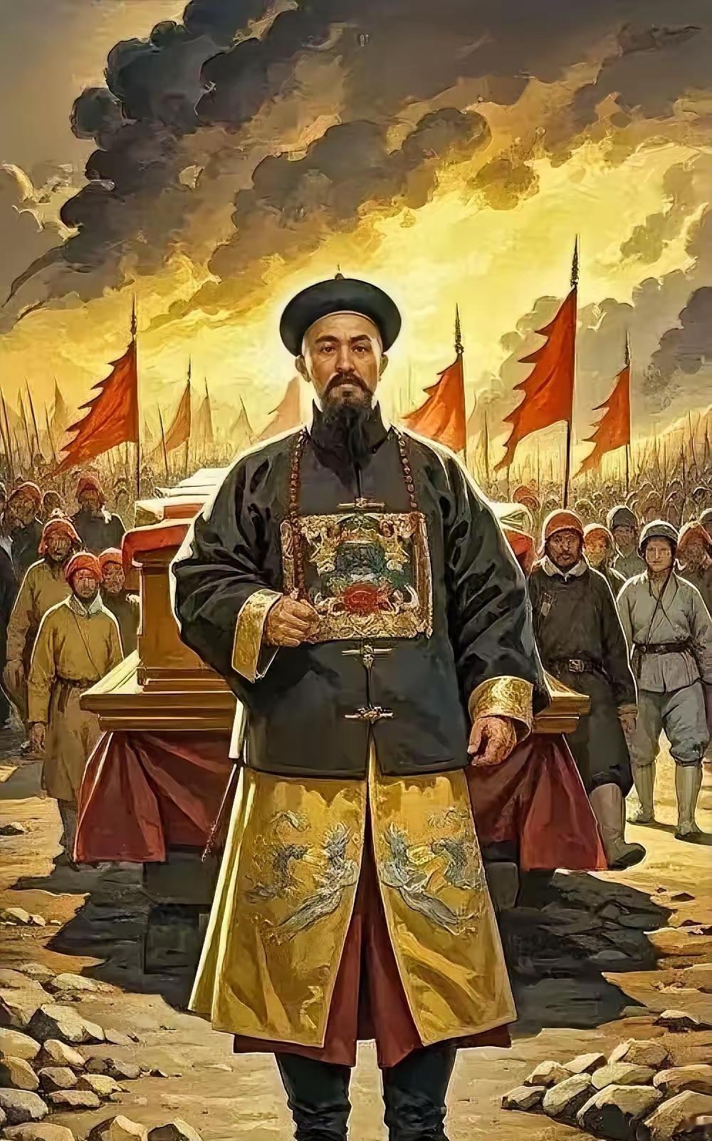 仗打赢了，国库空了。朝廷没钱发遣散费，每人只给了十两银子，一句"就地解散"，几千